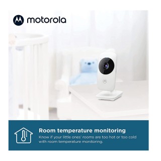 Συσκευή Παρακολούθησης Μωρού με Έγχρωμη LCD Οθόνη 2.4 Motorola VM482 Συσκευή Παρακολούθησης Μωρού με Έγχρωμη LCD Οθόνη 2.4 Motorola VM482