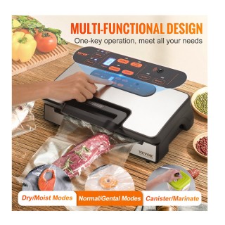 Συσκευή Σφραγίσματος Τροφίμων σε Σακούλα 90 Kpa VEVOR SYJZKFKJTSSB3...