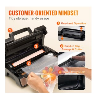 Συσκευή Σφραγίσματος Τροφίμων σε Σακούλα 90 Kpa VEVOR SYJZKFKJTSSB3... Συσκευή Σφραγίσματος Τροφίμων σε Σακούλα 90 Kpa VEVOR SYJZKFKJTSSB3...