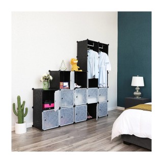 Σύστημα Αποθήκευσης - Ντουλάπα με 12 Κύβους και 2 Ράγες 143 x 178 x... Σύστημα Αποθήκευσης - Ντουλάπα με 12 Κύβους και 2 Ράγες 143 x 178 x...