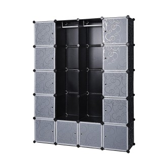 Σύστημα Αποθήκευσης - Ντουλάπα με 12 Κύβους και 2 Ράγες 143 x 178 x... Σύστημα Αποθήκευσης - Ντουλάπα με 12 Κύβους και 2 Ράγες 143 x 178 x...