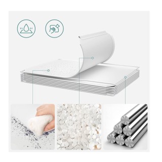 Σύστημα Αποθήκευσης - Παιδική Αρθρωτή Ραφιέρα με 16 Κύβους 123 x 31...