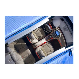 Σύστημα Εσωτερικού LED Φωτισμού Αυτοκινήτου με Τηλεχειριστήριο Tech...