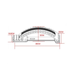 Σύστημα Υποστήριξης Μέσης - Πλάτης με 3 Επίπεδα MWS18846 Σύστημα Υποστήριξης Μέσης - Πλάτης με 3 Επίπεδα MWS18846