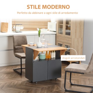 HOMCOM Πτυσσόμενο τραπέζι εξοικονόμησης χώρου για 4 άτομα Max με 4 ... HOMCOM Πτυσσόμενο τραπέζι εξοικονόμησης χώρου για 4 άτομα Max με 4 ...