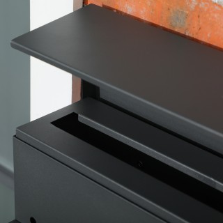 Μεταλλικό Γραμματοκιβώτιο 37 x 10.5 x 37 cm HOMCOM B80-011V00CG Μεταλλικό Γραμματοκιβώτιο 37 x 10.5 x 37 cm HOMCOM B80-011V00CG