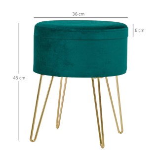 Σκαμπό με Αποθηκευτικό Χώρο 36 x 45 cm HOMCOM 838-033 Σκαμπό με Αποθηκευτικό Χώρο 36 x 45 cm HOMCOM 838-033