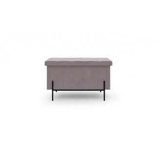 Σκαμπό με Αποθηκευτικό Χώρο 76 x 37 x 45 cm Χρώματος Γκρι Loan Idom... Σκαμπό με Αποθηκευτικό Χώρο 76 x 37 x 45 cm Χρώματος Γκρι Loan Idom...