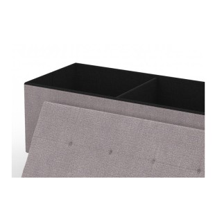 Σκαμπό με Αποθηκευτικό Χώρο 76 x 37 x 45 cm Χρώματος Γκρι Loan Idom... Σκαμπό με Αποθηκευτικό Χώρο 76 x 37 x 45 cm Χρώματος Γκρι Loan Idom...