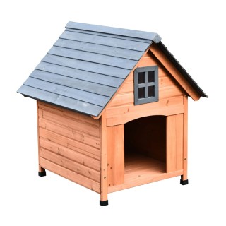 Ξύλινο Σπίτι Σκύλου 81.3 x 91.5 x 98.5 cm PawHut D02-032 Ξύλινο Σπίτι Σκύλου 81.3 x 91.5 x 98.5 cm PawHut D02-032
