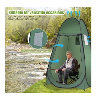 Σκηνή Αλλαγής Ρούχων / Ντους Pop-Up 120 x 120 x 190 cm Costway NP11... Σκηνή Αλλαγής Ρούχων / Ντους Pop-Up 120 x 120 x 190 cm Costway NP11...