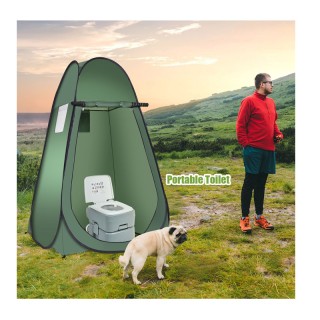 Σκηνή Αλλαγής Ρούχων / Ντους Pop-Up 120 x 120 x 190 cm Costway NP11...