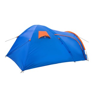 Σκηνή Κάμπινγκ 2-3 Ατόμων με Χώρο για Μοτοσικλέτα 405 x 215 x 170 c...