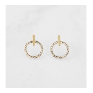 Σκουλαρίκια Alevine Jewellery Eloise με Κρύσταλλα Ζιργκόν Χρώματος ... Σκουλαρίκια Alevine Jewellery Eloise με Κρύσταλλα Ζιργκόν Χρώματος ...