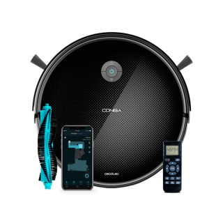 Σκούπα Ρομπότ με Wi-Fi Cecotec Conga Connected Gyro CEC-08605 Σκούπα Ρομπότ με Wi-Fi Cecotec Conga Connected Gyro CEC-08605