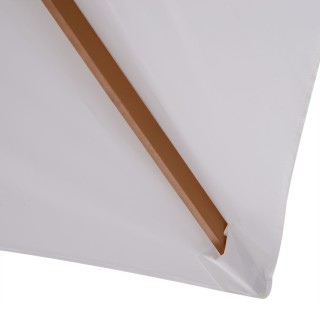 Outsunny 2x3 m ομπρέλα κήπου σε λακαρισμένο ξύλο με αφαιρούμενο κάλ... Outsunny 2x3 m ομπρέλα κήπου σε λακαρισμένο ξύλο με αφαιρούμενο κάλ...
