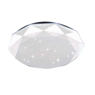 Smart Φωτιστικό Οροφής RGB LED με Bluetooth 120 W Hoppline HOP1001452 Smart Φωτιστικό Οροφής RGB LED με Bluetooth 120 W Hoppline HOP1001452