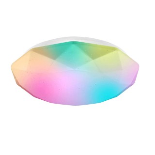 Smart Φωτιστικό Οροφής RGB LED με Bluetooth 120 W Hoppline HOP1001452 Smart Φωτιστικό Οροφής RGB LED με Bluetooth 120 W Hoppline HOP1001452