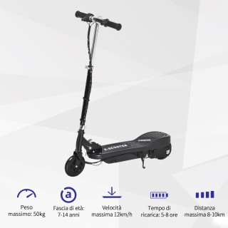 Homcom Electric Scooter για Παιδιά Πτυσσόμενο Μέγιστο 12km/h Χωρητι... Homcom Electric Scooter για Παιδιά Πτυσσόμενο Μέγιστο 12km/h Χωρητι...