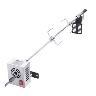 Σούβλα Ψησταριάς 100.6 cm Ατσάλινη με Μοτέρ VEVOR DGKCD32379W26XF9CV2 Σούβλα Ψησταριάς 100.6 cm Ατσάλινη με Μοτέρ VEVOR DGKCD32379W26XF9CV2