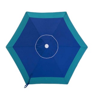 Σπαστή Ομπρέλα Θαλάσσης Διαμέτρου 210 cm Χρώματος Μπλε / Τιρκουάζ B... Σπαστή Ομπρέλα Θαλάσσης Διαμέτρου 210 cm Χρώματος Μπλε / Τιρκουάζ B...