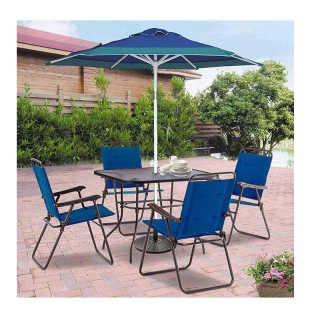 Σπαστή Ομπρέλα Θαλάσσης Διαμέτρου 210 cm Χρώματος Μπλε / Τιρκουάζ B... Σπαστή Ομπρέλα Θαλάσσης Διαμέτρου 210 cm Χρώματος Μπλε / Τιρκουάζ B...