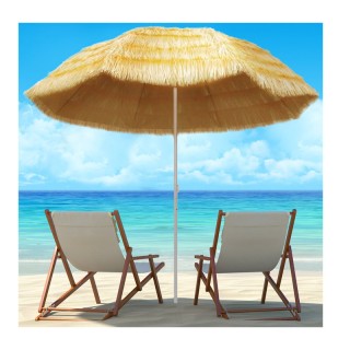 Σπαστή Ομπρέλα Θαλάσσης με Κρόσσια Διαμέτρου 210 cm Bakaji 02838065 Σπαστή Ομπρέλα Θαλάσσης με Κρόσσια Διαμέτρου 210 cm Bakaji 02838065