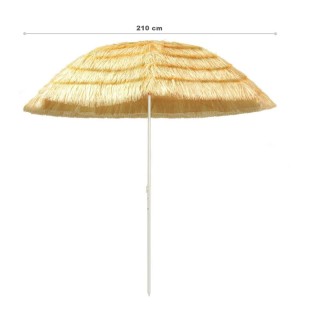 Σπαστή Ομπρέλα Θαλάσσης με Κρόσσια Διαμέτρου 210 cm Bakaji 02838065 Σπαστή Ομπρέλα Θαλάσσης με Κρόσσια Διαμέτρου 210 cm Bakaji 02838065