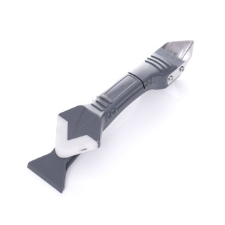 Σπάτουλα - Ξύστρα για Κοπή και Τοποθέτηση Σιλικόνης 3 σε 1 με 5 Άκρ...