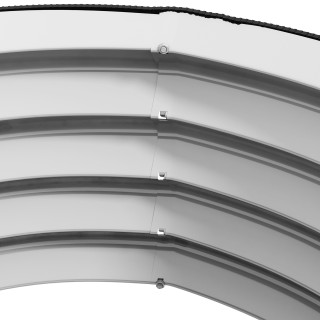 Outsunny Σετ με 2 υπερυψωμένα κρεβάτια κήπου από γαλβανισμένο ατσάλ... Outsunny Σετ με 2 υπερυψωμένα κρεβάτια κήπου από γαλβανισμένο ατσάλ...