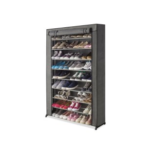 Stand Αποθήκευσης 50 Ζευγαριών Παπουτσιών Χρώματος Γκρι Idomya 5007...