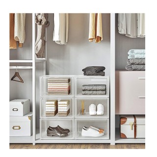 Stand Αποθήκευσης 6 Ζευγαριών Παπουτσιών 36 x 28 x 22 cm Songmics L... Stand Αποθήκευσης 6 Ζευγαριών Παπουτσιών 36 x 28 x 22 cm Songmics L...