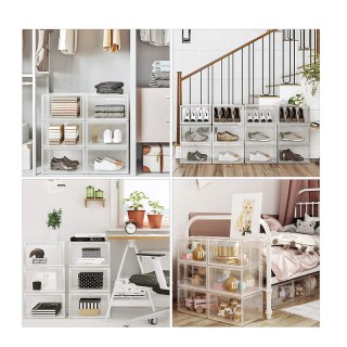 Stand Αποθήκευσης 6 Ζευγαριών Παπουτσιών 36 x 28 x 22 cm Songmics L... Stand Αποθήκευσης 6 Ζευγαριών Παπουτσιών 36 x 28 x 22 cm Songmics L...