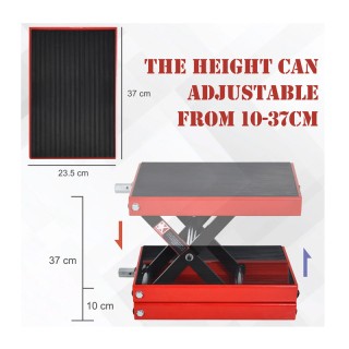 Πτυσσόμενο Σταντ Μοτοσικλέτας με Ρυθμιζόμενο Ύψος 41.5 x 23.5 x 10-...