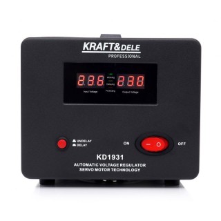 Σταθεροποιητής Τάσης 1000VA 230 V Kraft&Dele KD-1931 Σταθεροποιητής Τάσης 1000VA 230 V Kraft&Dele KD-1931
