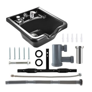 Σταθερός Πλαστικός Λουτήρας Καρέκλας Κομμωτηρίου 47 x 46 x 25 cm VE... Σταθερός Πλαστικός Λουτήρας Καρέκλας Κομμωτηρίου 47 x 46 x 25 cm VE...