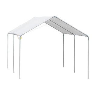 Στέγαστρο Αυτοκινήτου από Γαλβανισμένο Ατσάλι 5.95 x 2.9 x 2.6 m Ou... Στέγαστρο Αυτοκινήτου από Γαλβανισμένο Ατσάλι 5.95 x 2.9 x 2.6 m Ou...