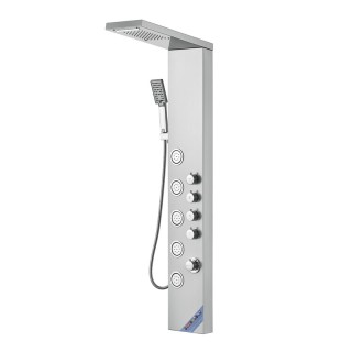 Στήλη Nτους - Υδρομασάζ Τοίχου 134.5 cm με Τηλέφωνο 4 σε 1 VEVOR FT... Στήλη Nτους - Υδρομασάζ Τοίχου 134.5 cm με Τηλέφωνο 4 σε 1 VEVOR FT...