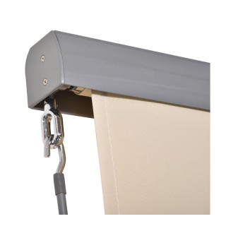 Στόρι Σκίασης Ρόλερ με Μανιβέλα 120 x 200 cm Outsunny 830-235CW