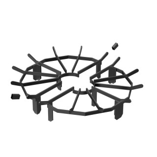 Στρογγυλή Ατσάλινη Σχάρα Τζακιού Χωρίς Σταχτοθήκη 63.8 cm VEVOR LXY... Στρογγυλή Ατσάλινη Σχάρα Τζακιού Χωρίς Σταχτοθήκη 63.8 cm VEVOR LXY...