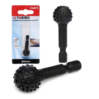 Στρογγυλό Εξαγωνικό Τρυπάνι Ξύλου 15 mm TAGRED TA4075