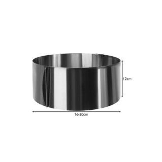 Στρογγυλό Μεταλλικό Ρυθμιζόμενο Τσέρκι 12 cm Ruhhy 18909 Στρογγυλό Μεταλλικό Ρυθμιζόμενο Τσέρκι 12 cm Ruhhy 18909