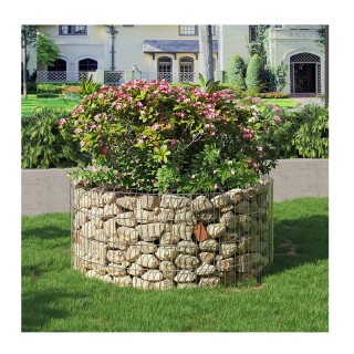 Στρογγυλό Συρματοκιβώτιο - Υπερυψωμένη Γλάστρα από Γαλβανισμένο Ατσ... Στρογγυλό Συρματοκιβώτιο - Υπερυψωμένη Γλάστρα από Γαλβανισμένο Ατσ...