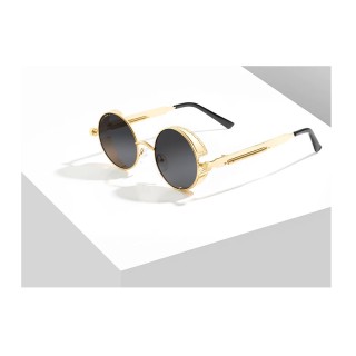 Στρογγυλά Ρετρό Unisex Γυαλιά Ηλίου Χρώματος Μαύρο SPM DB3625 Στρογγυλά Ρετρό Unisex Γυαλιά Ηλίου Χρώματος Μαύρο SPM DB3625