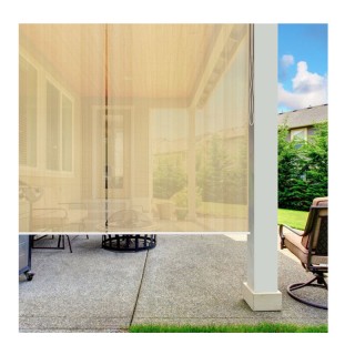 Στόρι Σκίασης Ρόλερ 121 x 181 cm Χρώματος Μπεζ Costway OP70332BE