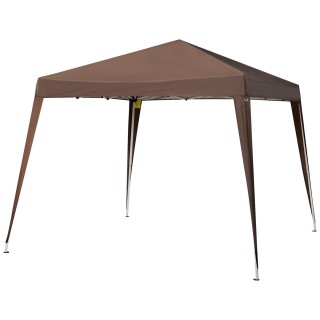 Outsunny Folding Garden Gazebo 2,4x2,4m με Χαλύβδινη Κατασκευή και ... Outsunny Folding Garden Gazebo 2,4x2,4m με Χαλύβδινη Κατασκευή και ...