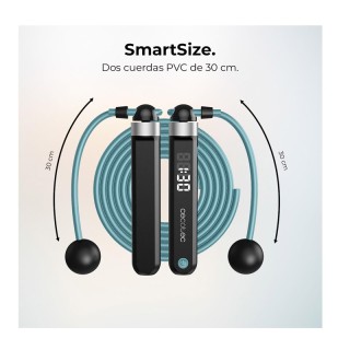 Σχοινάκι Γυμναστικής με Μετρητή και Ρυθμιζόμενο Μήκος 3 m Cecotec D...