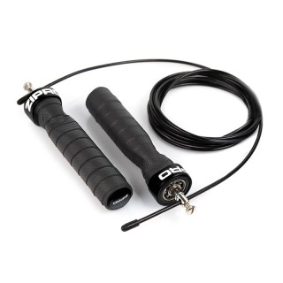 Σχοινάκι Προπόνησης από Ατσάλι 300 cm Χρώματος Μαύρο Zipro 6413499 Σχοινάκι Προπόνησης από Ατσάλι 300 cm Χρώματος Μαύρο Zipro 6413499