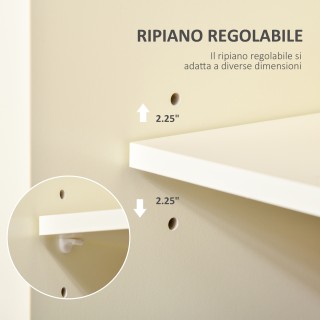 HOMCOM Kitchen Island για σκεύη και αξεσουάρ με συρτάρια, ντουλάπι ...