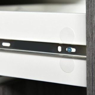 HOMCOM Ξύλινο ντουλάπι πολλαπλών χρήσεων για σαλόνι, κουζίνα, γραφε...